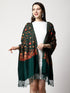 Women's Aari Embroidery Wool Stole